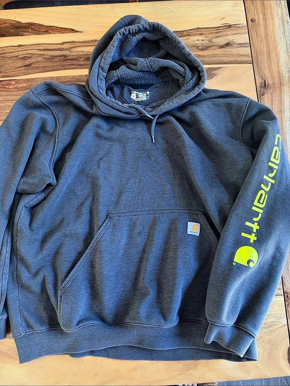 Carhartt Loose Fit Midweight Logo Sleeve Graphic Sweatshirt Logo Sleeve Hoodie